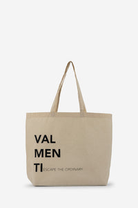 Valmenti Unisex Tekstil Siyah Bez Poşet Çanta VLM7440
