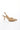 Valmenti Kadın Suni Deri Bej Saten Slingback Ayakkabı VLM331