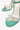 Valmenti Kadın Suni Deri Yeşil/Gümüş Night Shoes VLM2196